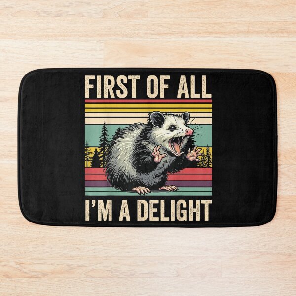 Item preview, Opossum First of All Im A Delight Possum Gifts for Men Women , Opossum Gift For Mom Dad Kids designed and sold by Opossum GIFT ★★★★★.