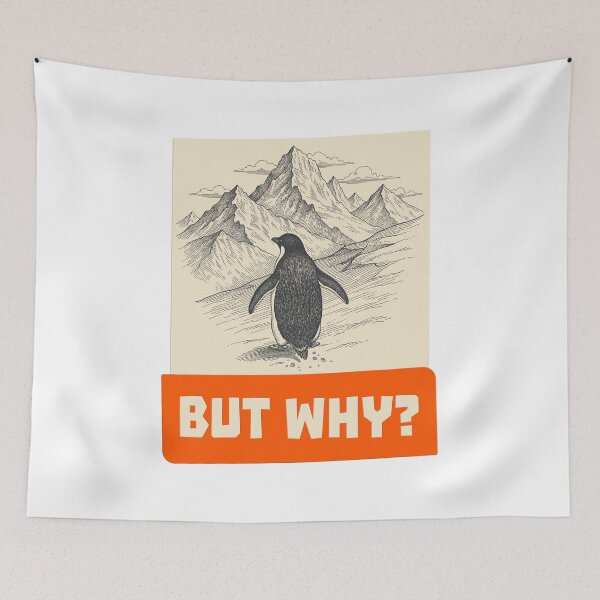 Item preview, But why? Nihilist Penguin designed and sold by krabbaraban.
