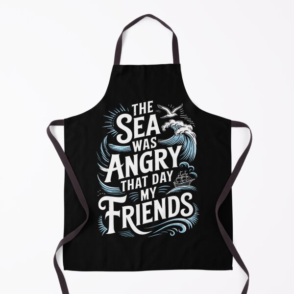 Item preview, Angry Sea, Stormy Waves, Nautical Quote designed and sold by Tiffany Chase.