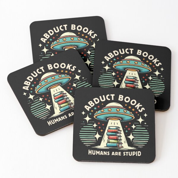 Item preview, Abduct Books - Humans Are Stupid designed and sold by Scaryzz.