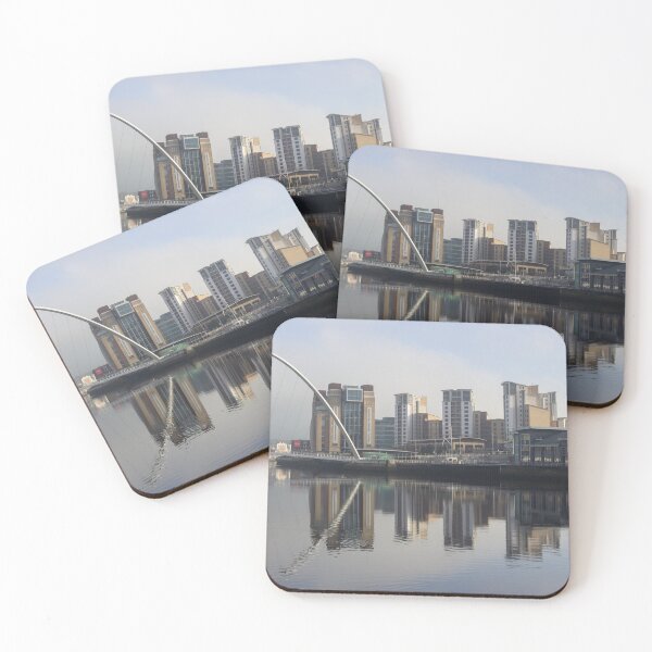 Item preview, Reflections of Gateshead Quayside in River Tyne designed and sold by HAPhotography.