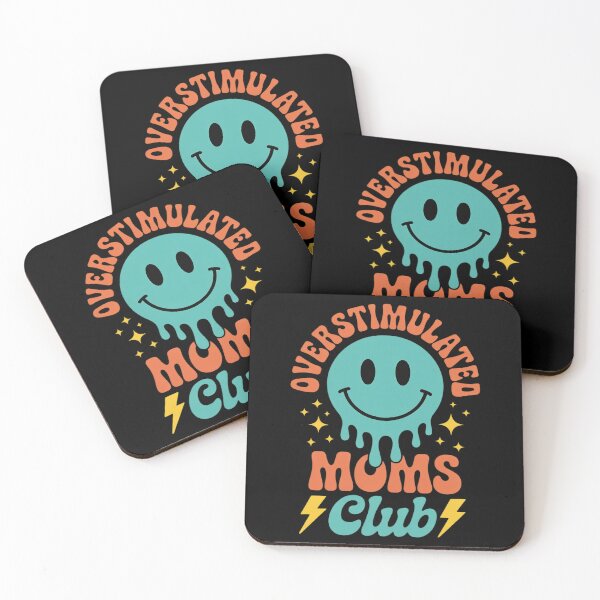Item preview, Overstimulated Moms Club Mother's Day Mom designed and sold by FadeOfThrone.