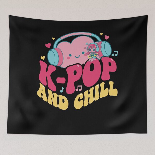 Artikelvorschau, K-Pop AND CHILL – Niedliche koreanische Musik, die K-Pop-Fans lieben entworfen und verkauft von LuminOrb.