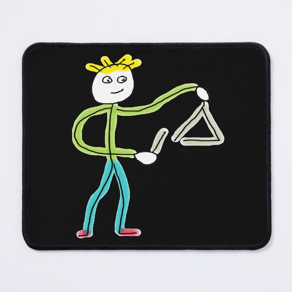 Item preview, Triangle Playing Stickman designed and sold by Mark-Ewbie.