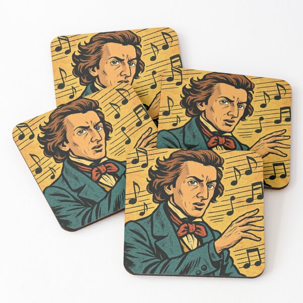Item preview, Frederic Chopin, musician | Comics stylCartoone -  designed and sold by ComicsFactory.