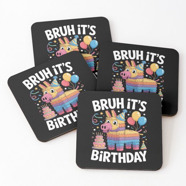 Item preview, Bruh Its My Birthday Llama Pinata Boy Girl Family Party Bday 66 designed and sold by MarkLeedsArt.