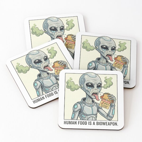 Item preview, Alien Food: Human Food Is a Bioweapon designed and sold by NOVALOOMARCH.