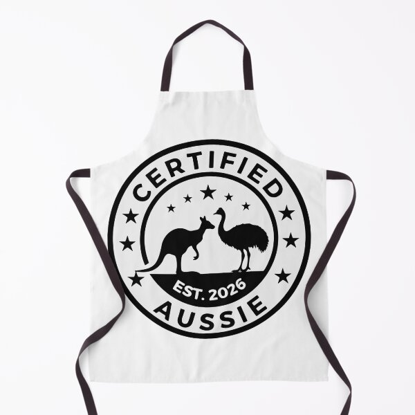 Item preview, Certified Aussie - Established 2026 | Kangaroo & Emu Badge | New Aussie Citizen Gift designed and sold by KrystalWilson.