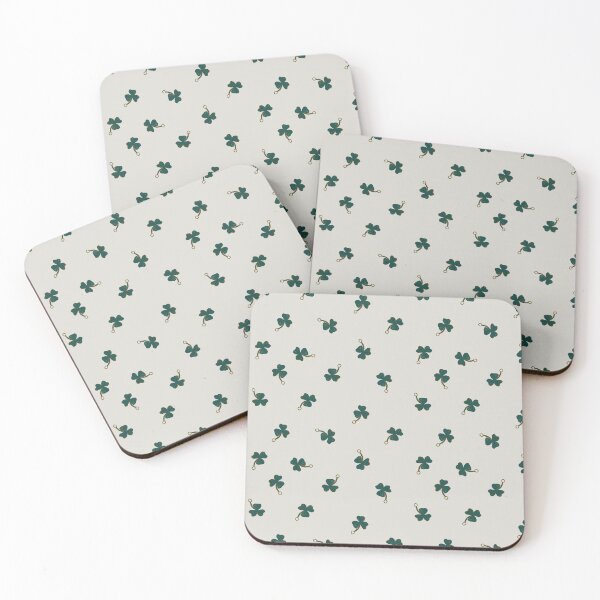 Item preview, Lucky Charm Shamrock Clover - St. Patrick's Day on cream designed and sold by aneladesigns.