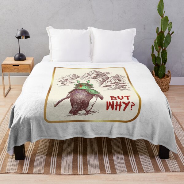 Item preview, But why? Nihilist Penguin Samurai designed and sold by krabbaraban.