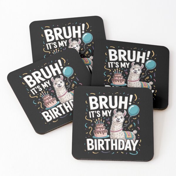 Item preview, Bruh Its My Birthday Llama Pinata Boy Girl Family Party Bday 69 designed and sold by MarkLeedsArt.