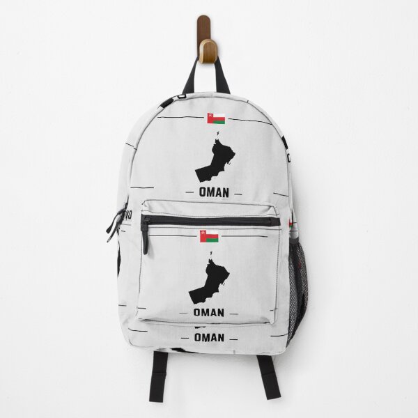 Item preview, Oman Pride - Minimalist Map & Flag Silhouette designed and sold by mashmosh.