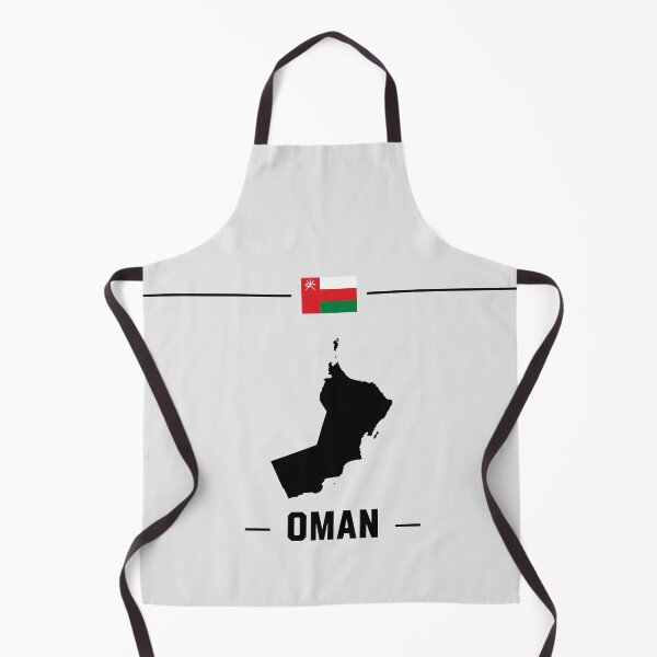 Item preview, Oman Pride - Minimalist Map & Flag Silhouette designed and sold by mashmosh.