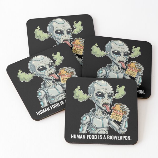 Item preview, Alien Food: Human Food Is a Bioweapon designed and sold by NOVALOOMARCH.