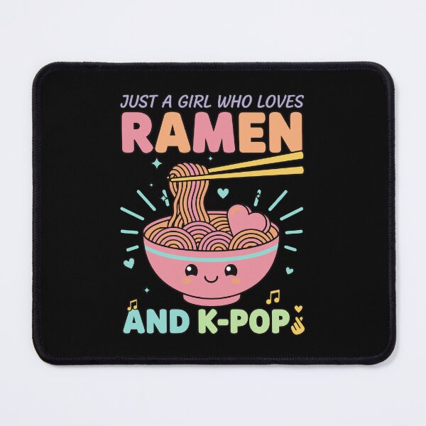 Item preview, Kpop Korean Music Just A Girl Who Loves Ramen And designed and sold by LuminOrb.