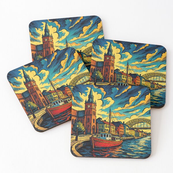 Item preview, Fredrikstad, city | Comics stylCartoone -  designed and sold by ComicsFactory.