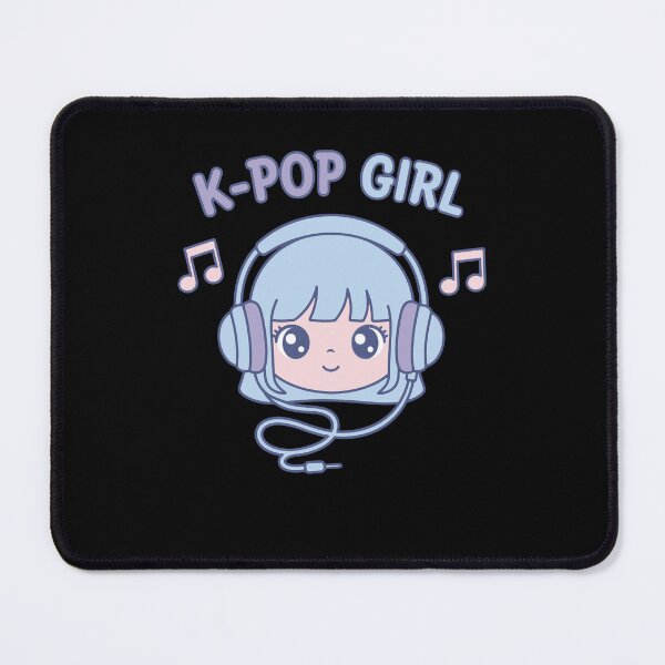 Item preview, K-Pop Girl Cute Korean Kpop Music Anime Girl designed and sold by LuminOrb.
