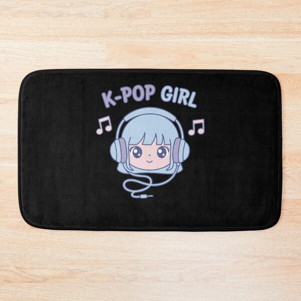 Item preview, K-Pop Girl Cute Korean Kpop Music Anime Girl designed and sold by LuminOrb.