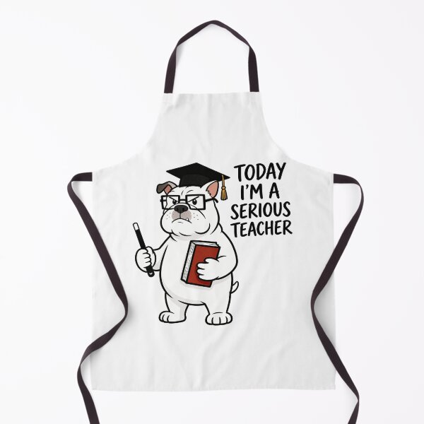 Item preview, Serious Teacher Bulldog – Funny Bulldog Teacher Design designed and sold by truongloc246.
