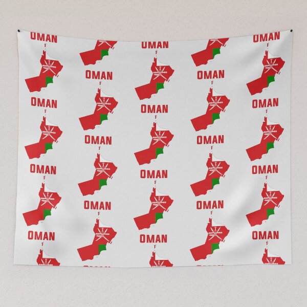 Item preview, Oman Map & Flag Pride - Patriotic Omani National Emblem Art designed and sold by mashmosh.