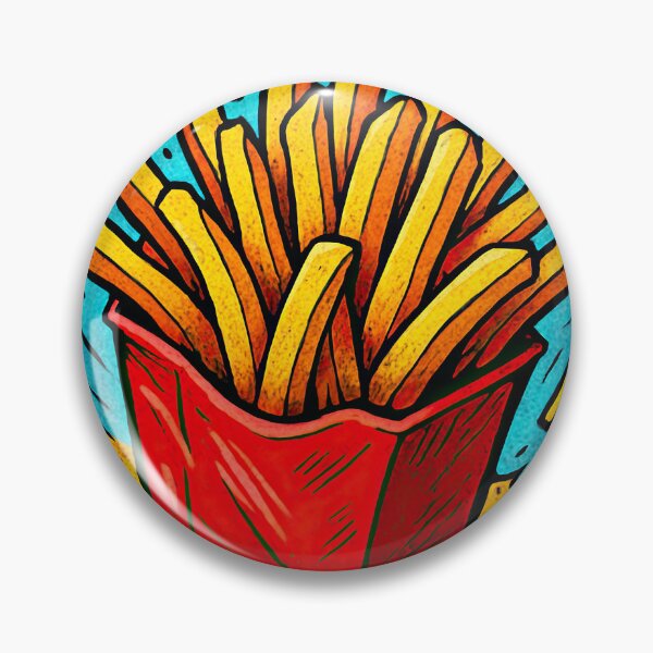 Item preview, French fries | Comics stylCartoone -  designed and sold by ComicsFactory.