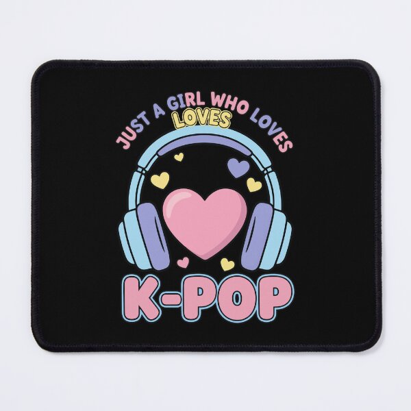 Item preview, Just A Girl Who Loves K-Pop Cute Korean Music designed and sold by LuminOrb.