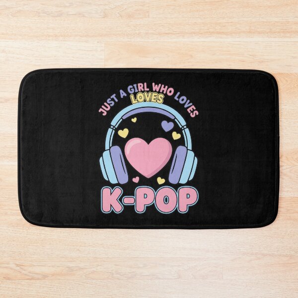 Item preview, Just A Girl Who Loves K-Pop Cute Korean Music designed and sold by LuminOrb.