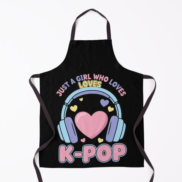 Item preview, Just A Girl Who Loves K-Pop Cute Korean Music designed and sold by LuminOrb.