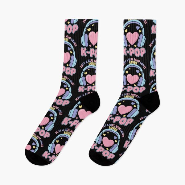 Item preview, Just A Girl Who Loves K-Pop Cute Korean Music designed and sold by LuminOrb.