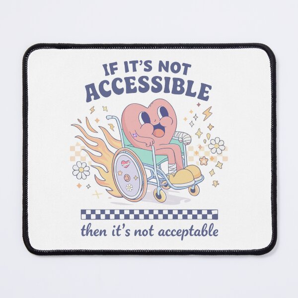Item preview, If it’s not accessible then it’s not acceptable designed and sold by HandicraftArt.