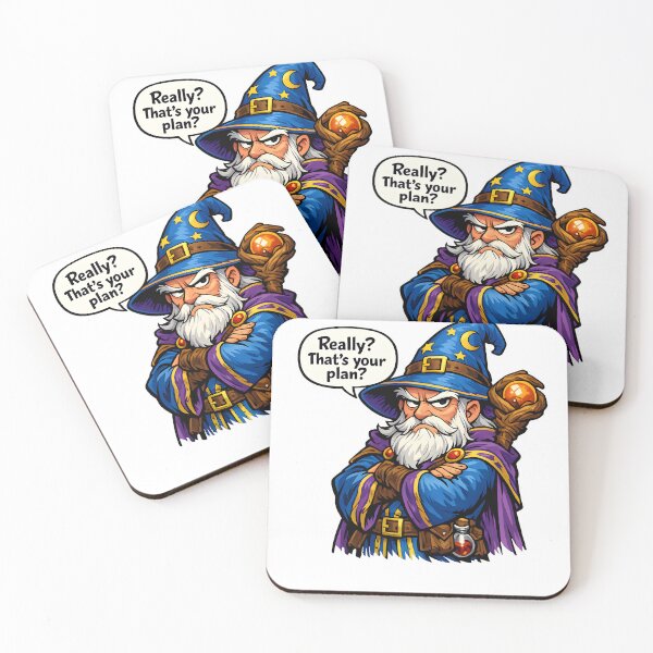 Item preview, Wizard Judging the Party designed and sold by Signal and Ink.