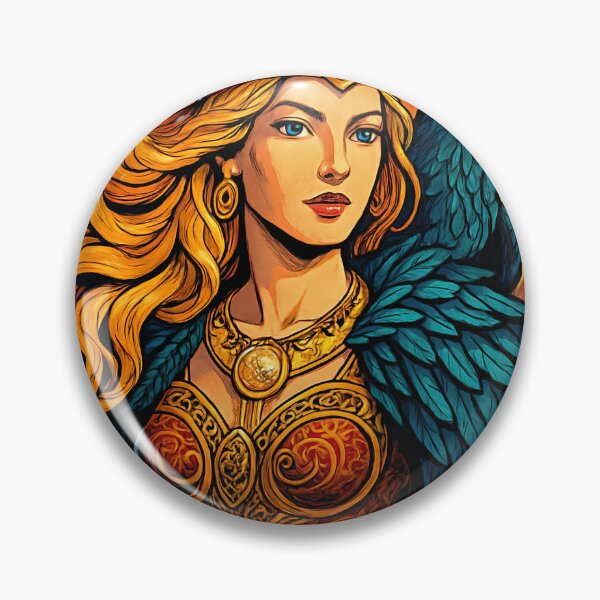 Item preview, Freyja, Norse mythology goddess of, love and beauty | Comics stylCartoone -  designed and sold by ComicsFactory.