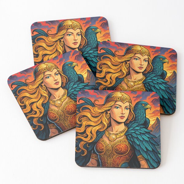 Item preview, Freyja, Norse mythology goddess of, love and beauty | Comics stylCartoone -  designed and sold by ComicsFactory.