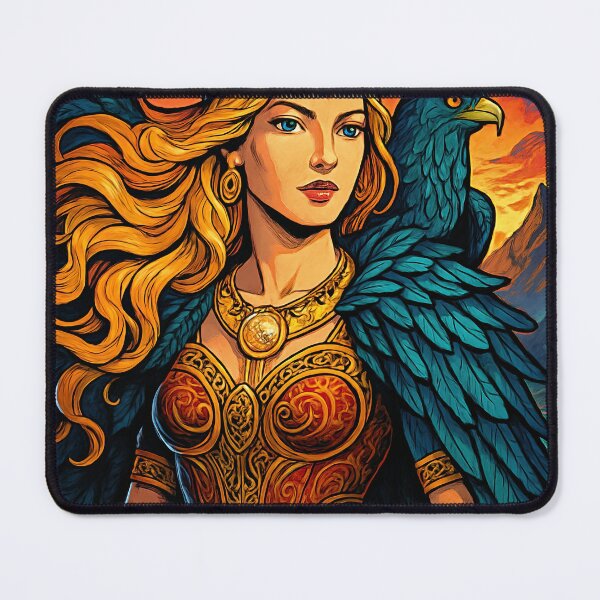 Item preview, Freyja, Norse mythology goddess of, love and beauty | Comics stylCartoone -  designed and sold by ComicsFactory.