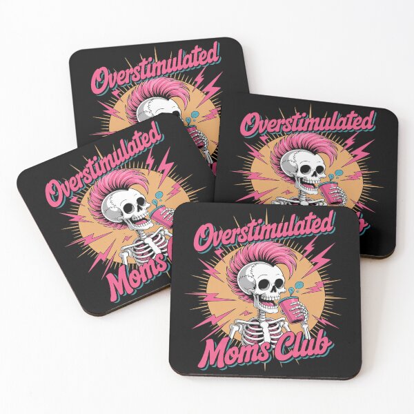Item preview, Overstimulated Moms Club Neurodivergent Mom Mental Health1 designed and sold by FadeOfThrone.