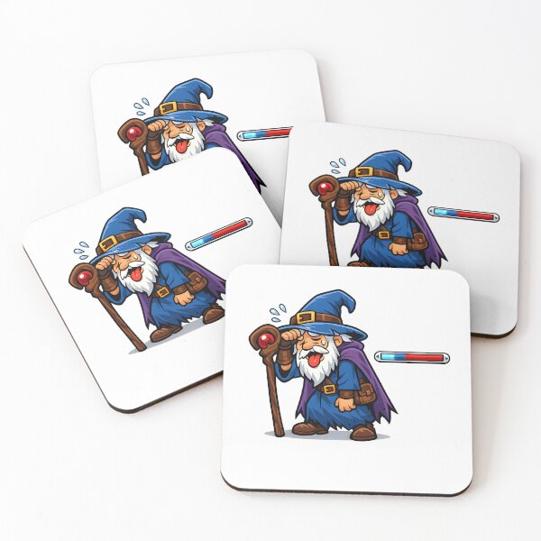 Item preview, Low Mana Wizard designed and sold by Signal and Ink.