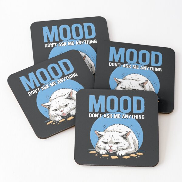 Item preview, Don’t Ask Me Anything – Funny Sarcastic Moody cat designed and sold by Taans-Creation.