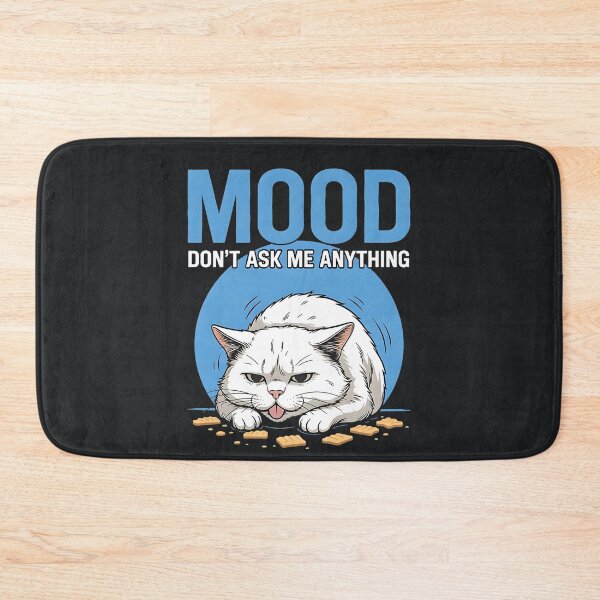 Item preview, Don’t Ask Me Anything – Funny Sarcastic Moody cat designed and sold by Taans-Creation.