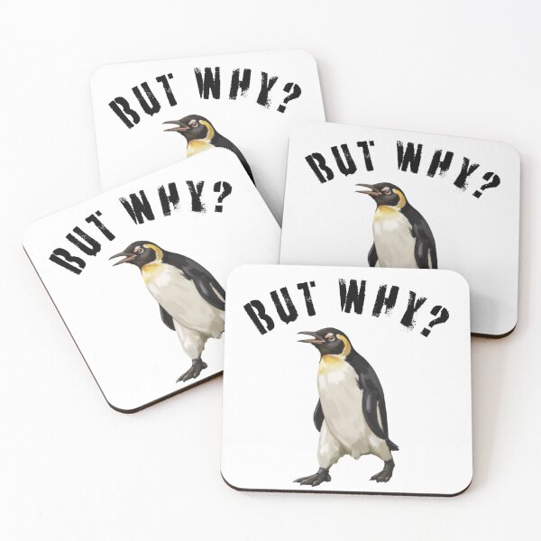 Item preview, Penguin But Why Head Towards The Mountains Penguins Meme designed and sold by faridman.