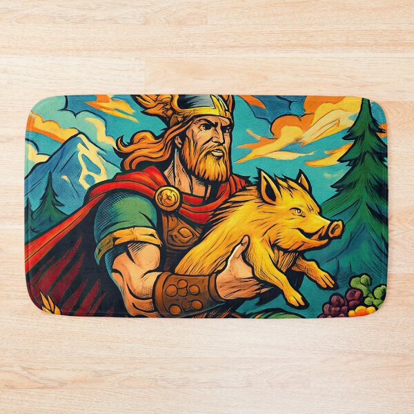 Item preview, Freyr, Norse mythology, god of prosperity | Comics stylCartoone -  designed and sold by ComicsFactory.