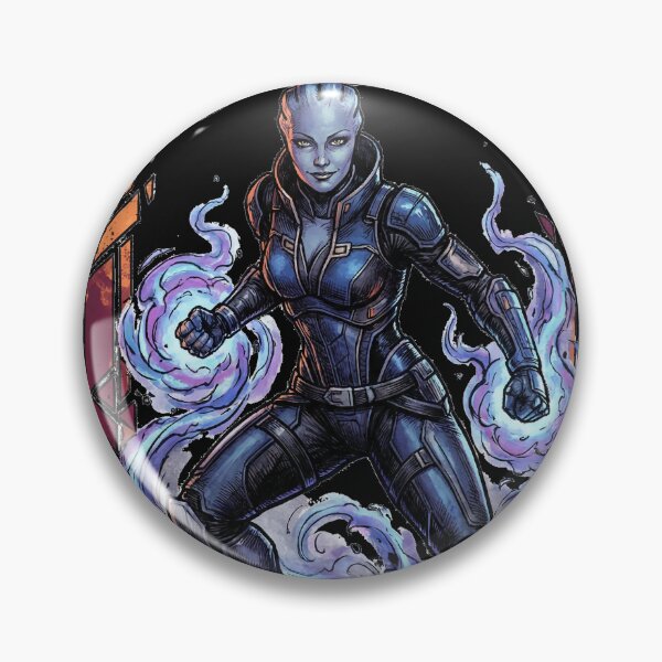 Item preview, Liara T'Soni Mass Effect Biotic Asari Shadow Broker Informant Fan Art Portrait designed and sold by Senpaiwaves.
