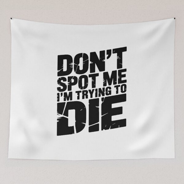 Item preview, Don't Spot Me I'm Trying to Die  designed and sold by Jacky-Design.