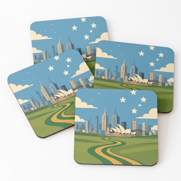 Item preview, The Australian Dream: The Green & Gold Journey designed and sold by KrystalWilson.