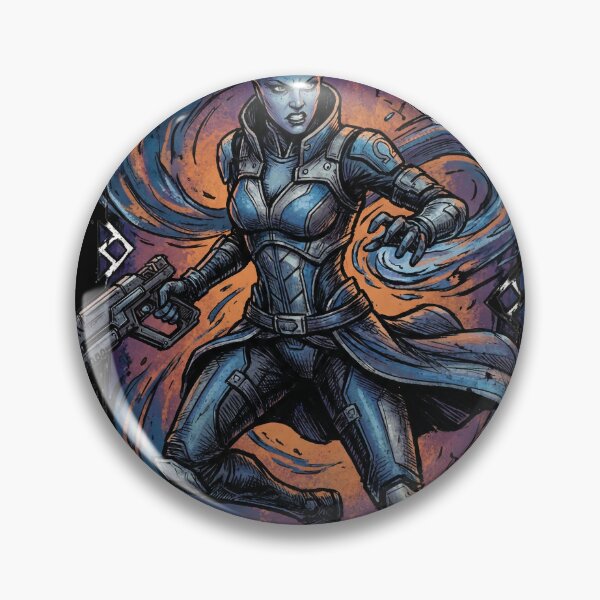 Item preview, Liara T'Soni Mass Effect Biotic Asari Shadow Broker Informant Fan Art Portrait designed and sold by Senpaiwaves.