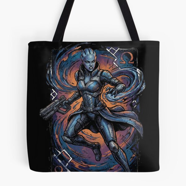 Item preview, Liara T'Soni Mass Effect Biotic Asari Shadow Broker Informant Fan Art Portrait designed and sold by Senpaiwaves.
