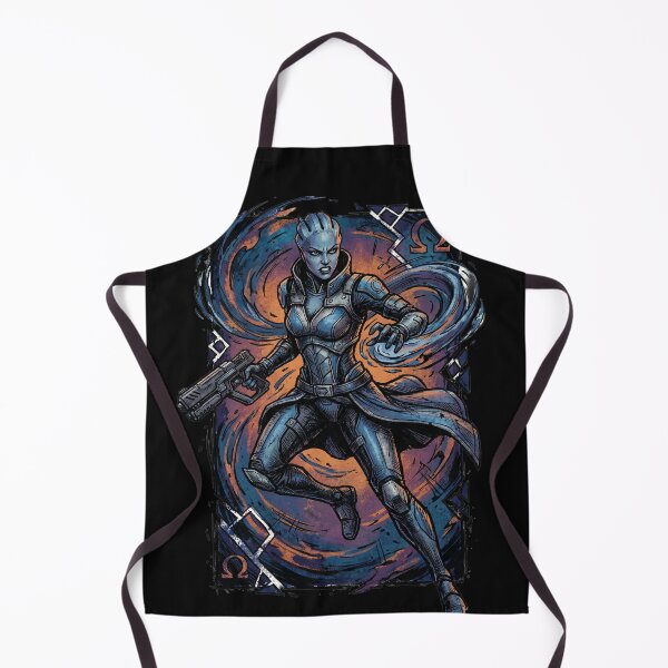 Item preview, Liara T'Soni Mass Effect Biotic Asari Shadow Broker Informant Fan Art Portrait designed and sold by Senpaiwaves.