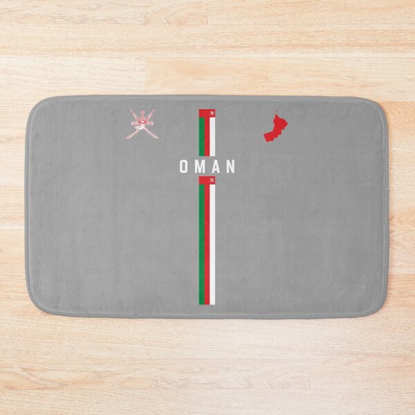 Item preview, Oman Heritage & Pride, National Emblem Vertical Flag Design designed and sold by mashmosh.