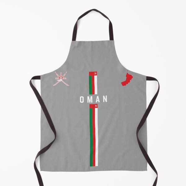 Item preview, Oman Heritage & Pride, National Emblem Vertical Flag Design designed and sold by mashmosh.
