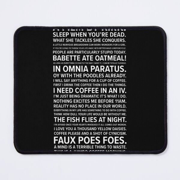 Item preview, Iconic Tv Show Quotes Collage designed and sold by Yesenia Fuller.