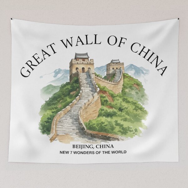 Item preview, Great Wall of China designed and sold by Shopeon Designs.